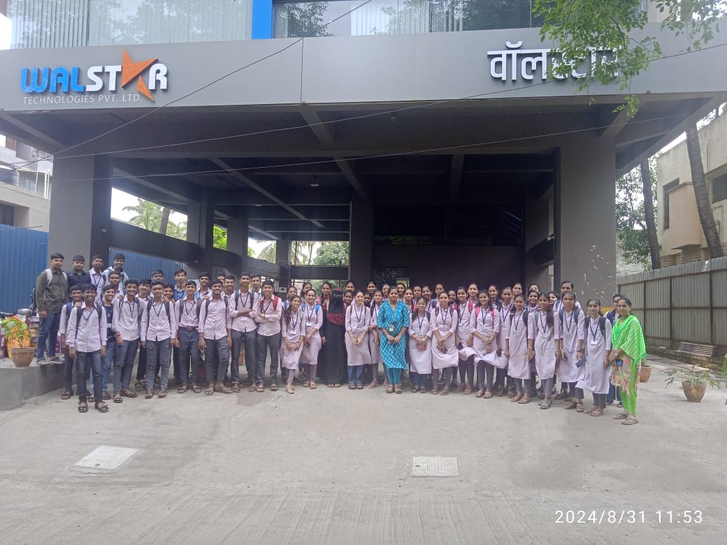 Industrial visit for second-year Computer Engineering students at Walstar Technologies Pvt. Ltd.