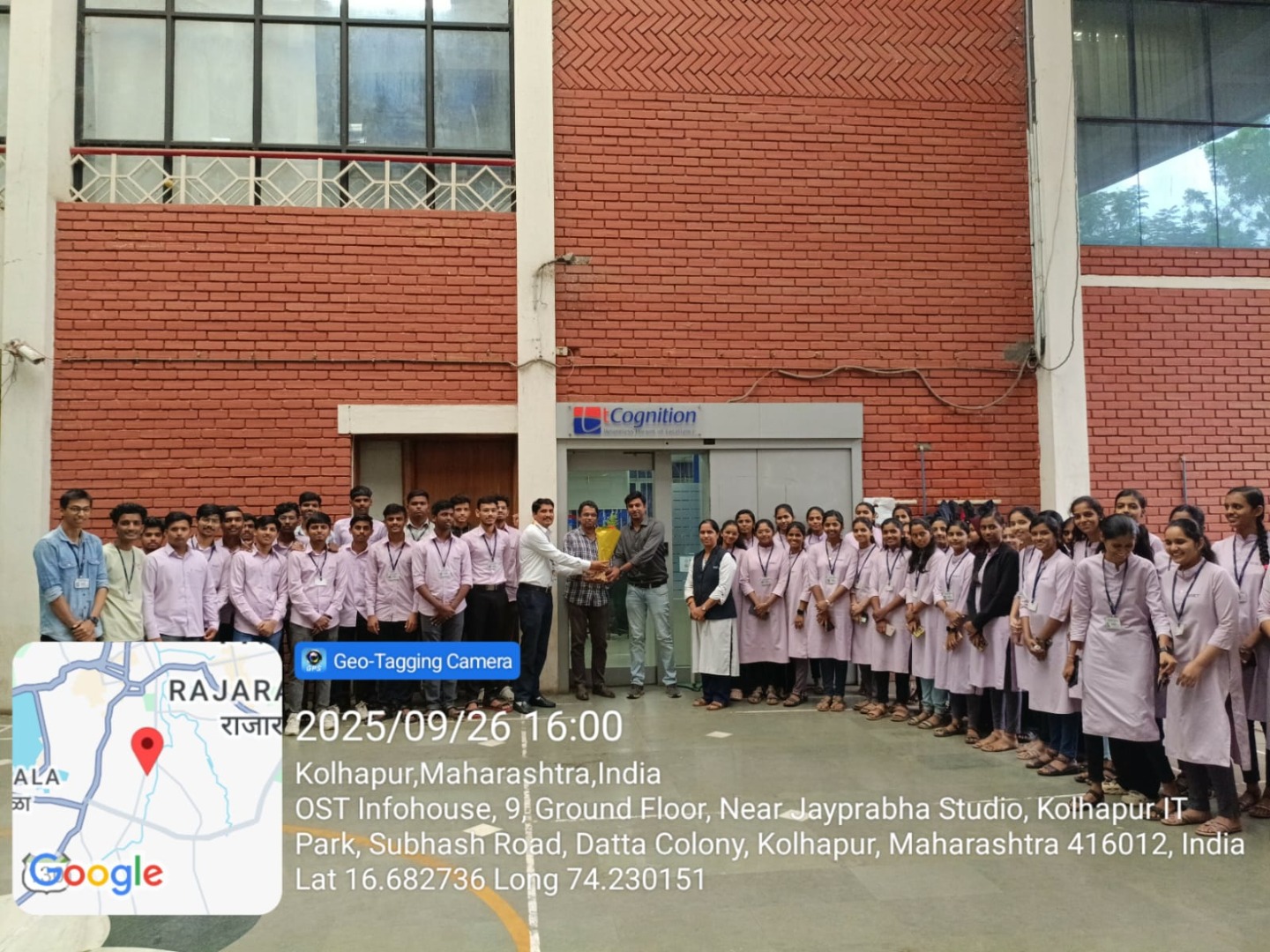 Industrial Visit at tCognition, IT Park Kolhapur